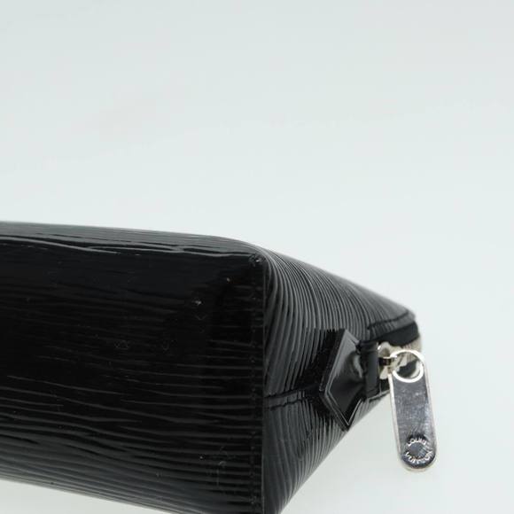 LOUIS VUITTON Epi Pochette Cosmetic PM Cosmetic Pouch Black M41348 LV Auth 84088 - Picture 16 of 16